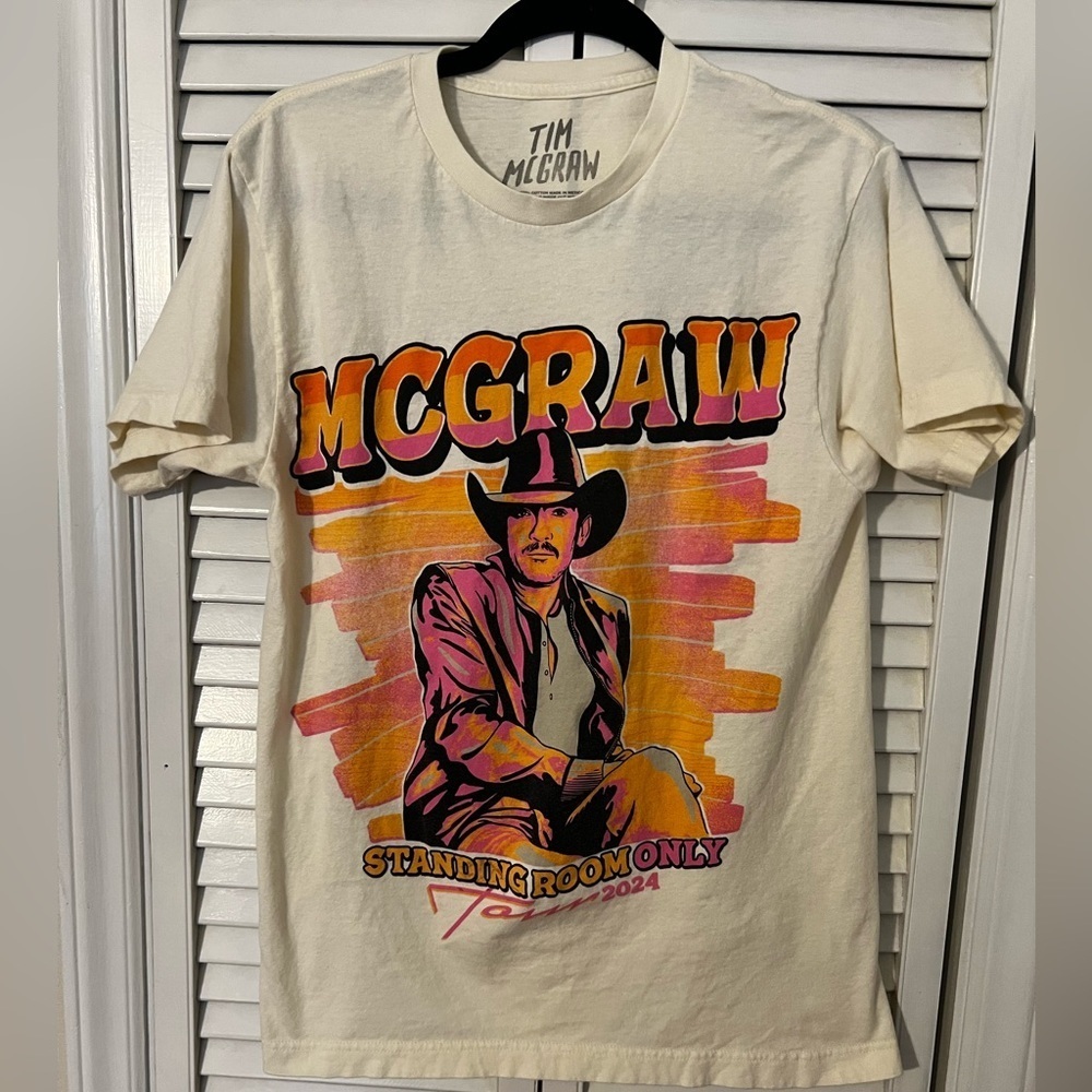 Tim McGraw Standing Room Only Tour 2024 Unisex T-Shirt
